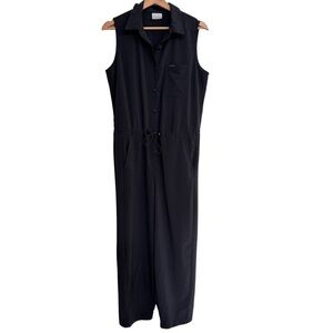 Columbia Anytime Flex Romper Women’s Size M Black Hiking Comfort Cropped Pant